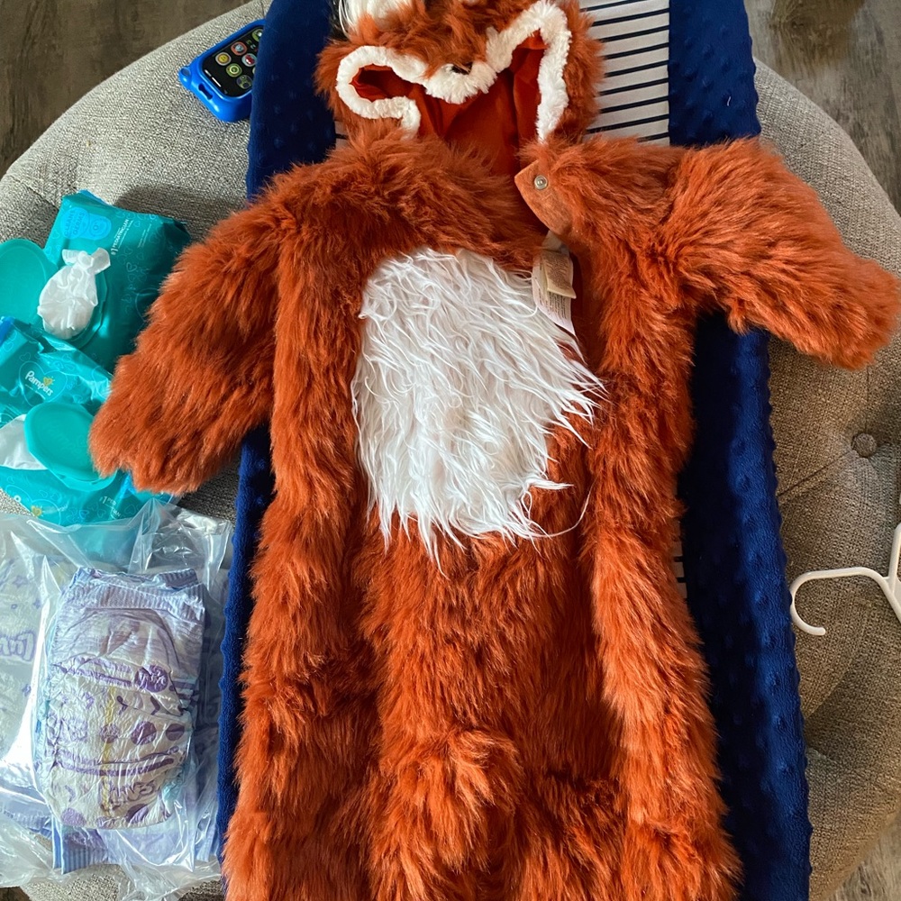 Cute pottery barn kids fox costume.